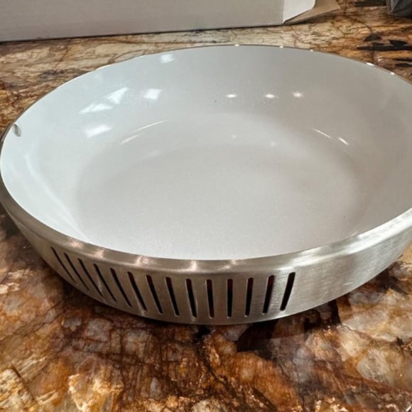 10-Inch Stainless Steel 2-in-1 Nonstick Frying Pan & Strainer - Picture 4 of 7